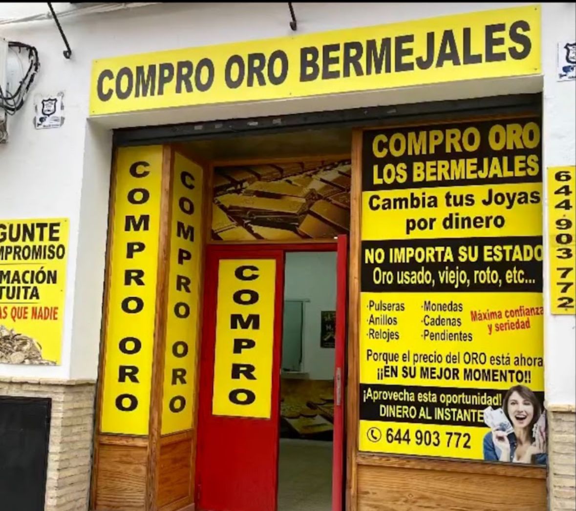 Local de compro oro en Sevilla