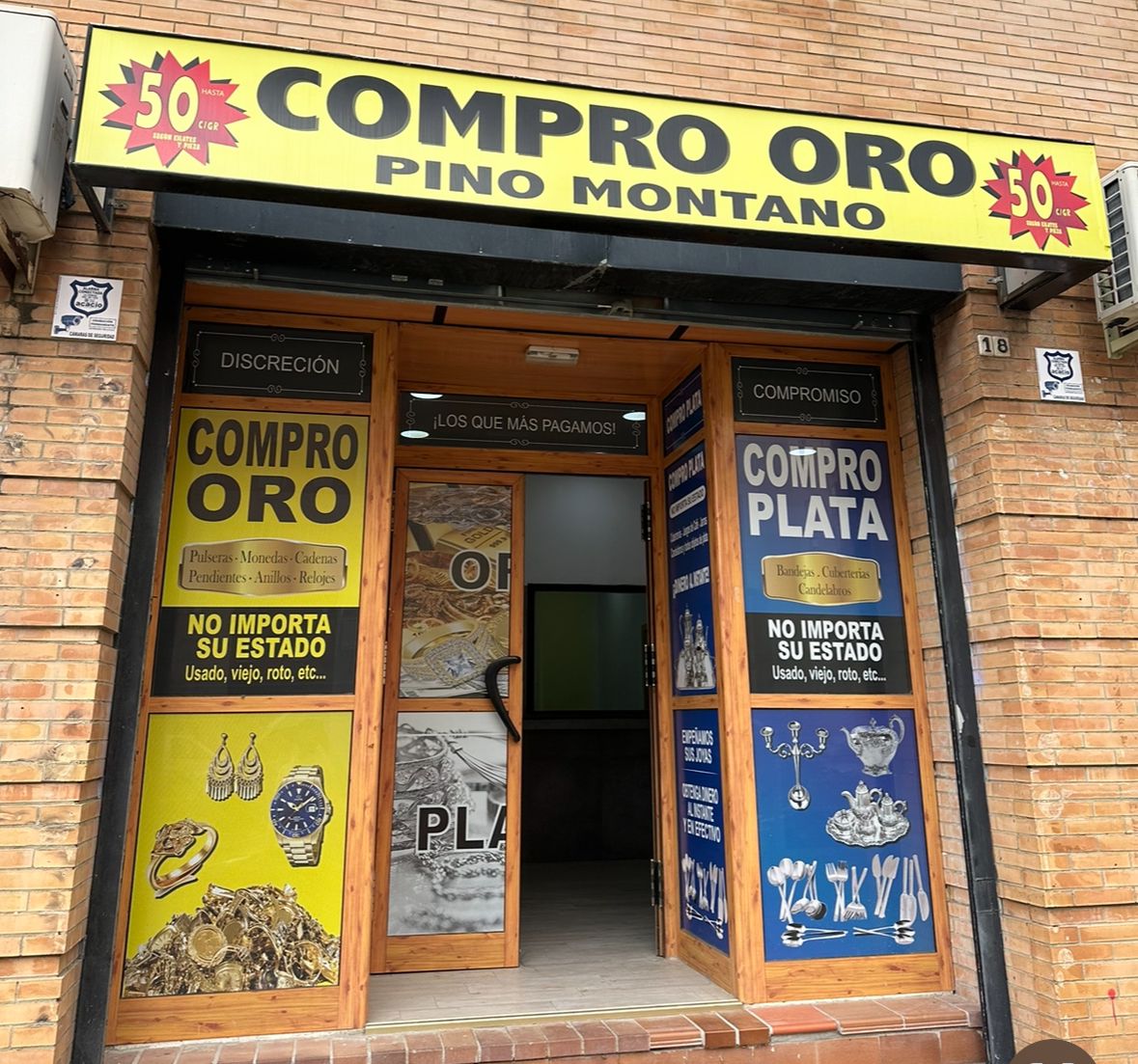 Local de compro oro en Sevilla